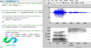 طیف نگار سیگنال گفتاری با MATLAB