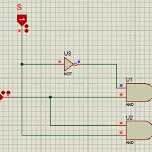 دی مالتی پلکسر 1 به 2 در پروتئوس DMUX1-2