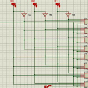 دی مالتی پلکسر 1 به 8 در پروتئوس DMUX1-8